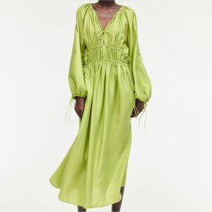 Hm oversized drawstring-detail dress